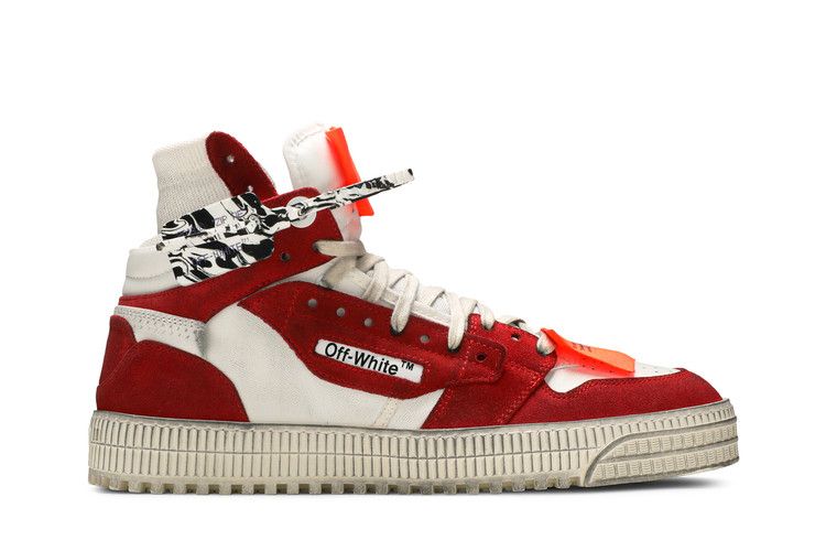 Кроссовки Off-White Off-White Off-Court 3.0 'Red', красный — фото 2