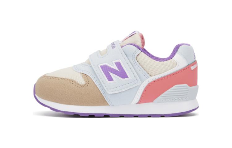 

Низкие детские кроссовки с амортизацией Greige Infant And Toddler New Balance, бежевые