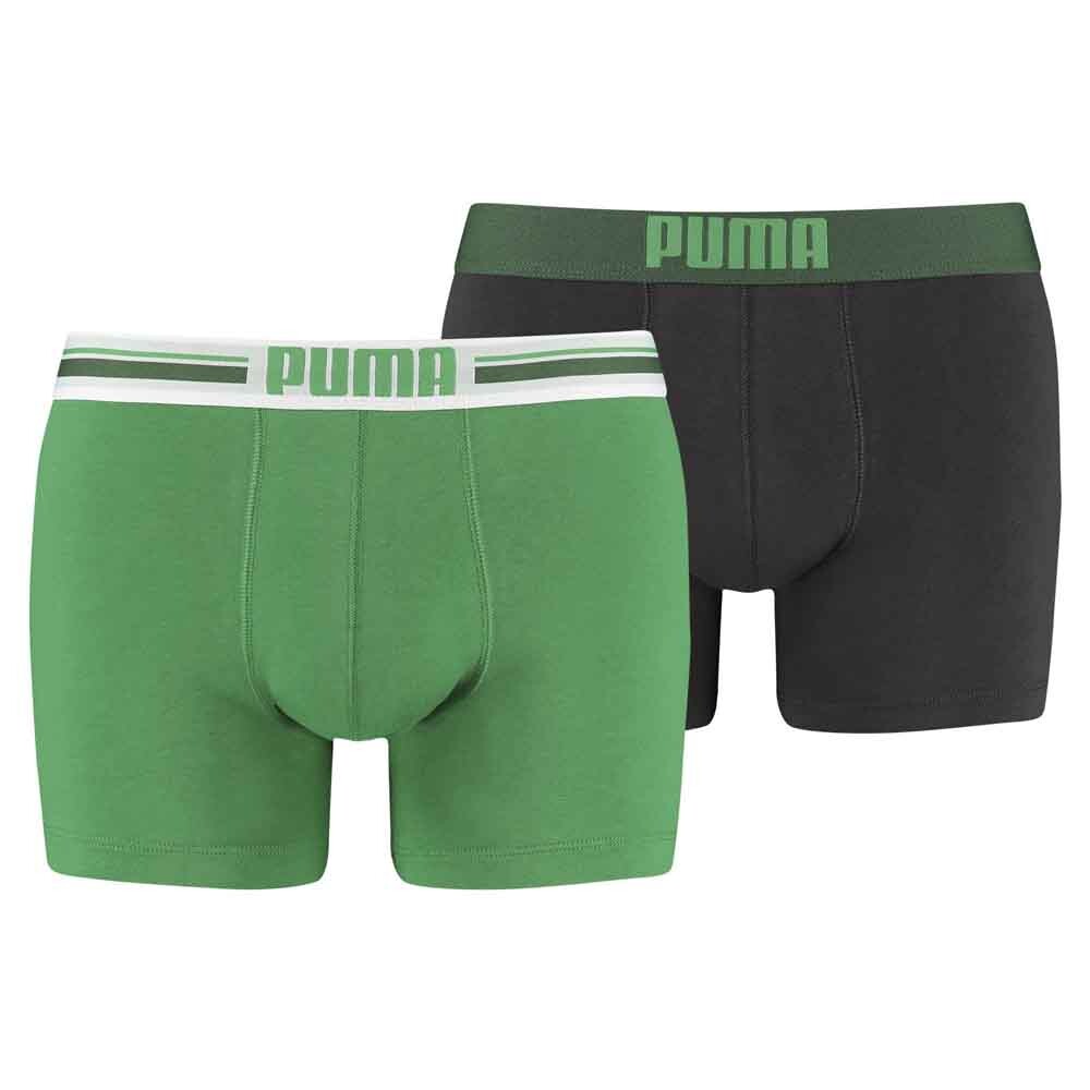 

Боксеры Puma Placed Logo 2 шт, зеленый