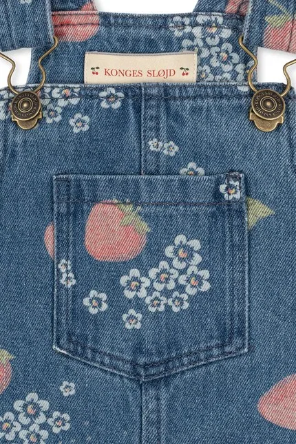 Комбинезон джинсовый MAGOT OVERALLS Konges Sløjd, синий — фото 3