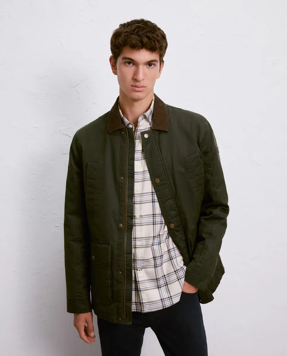 

Вощеная мужская куртка Easy Wear, цвет Kaki