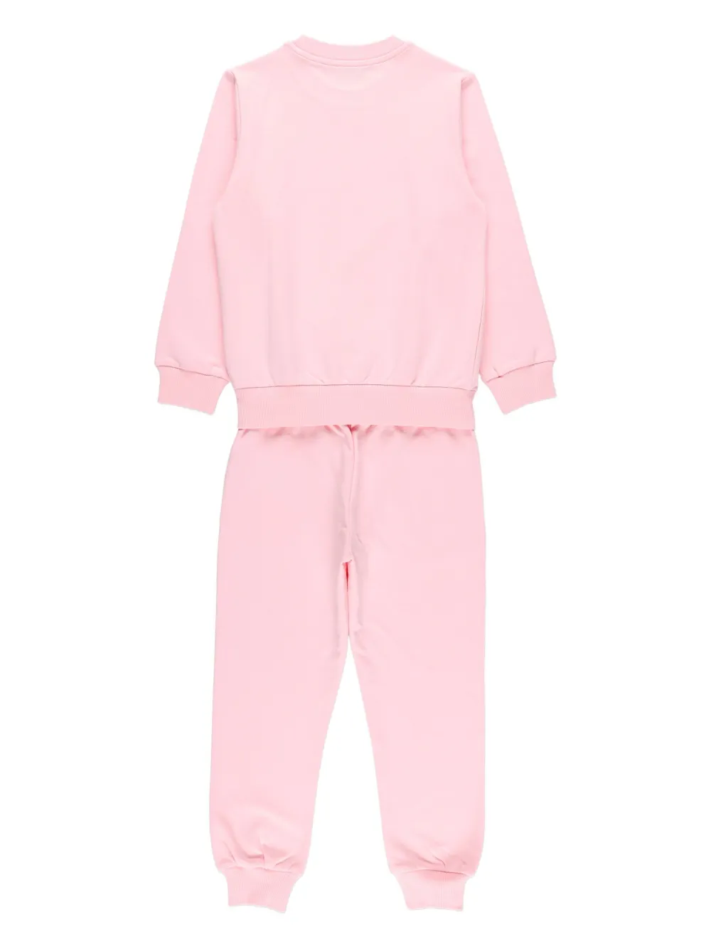 Спортивный костюм с логотипом Moschino Kids, розовый — фото 2