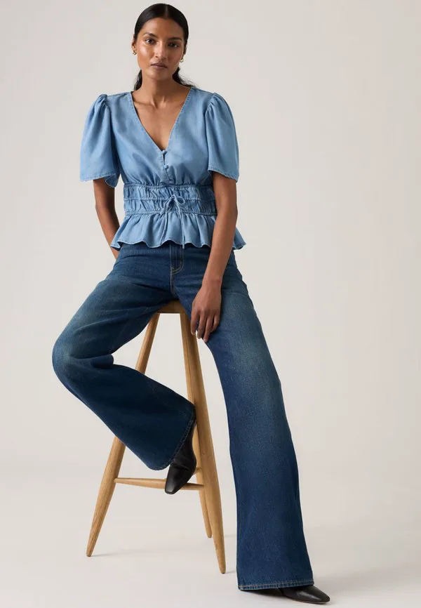 Свободные джинсы-клеш средней длины Levi'S, Good Fortune — фото 2