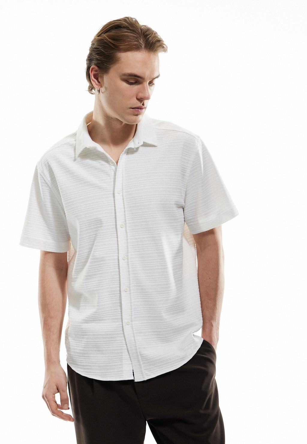 

Рубашка SHORT SLEEVE Koton, бежевый