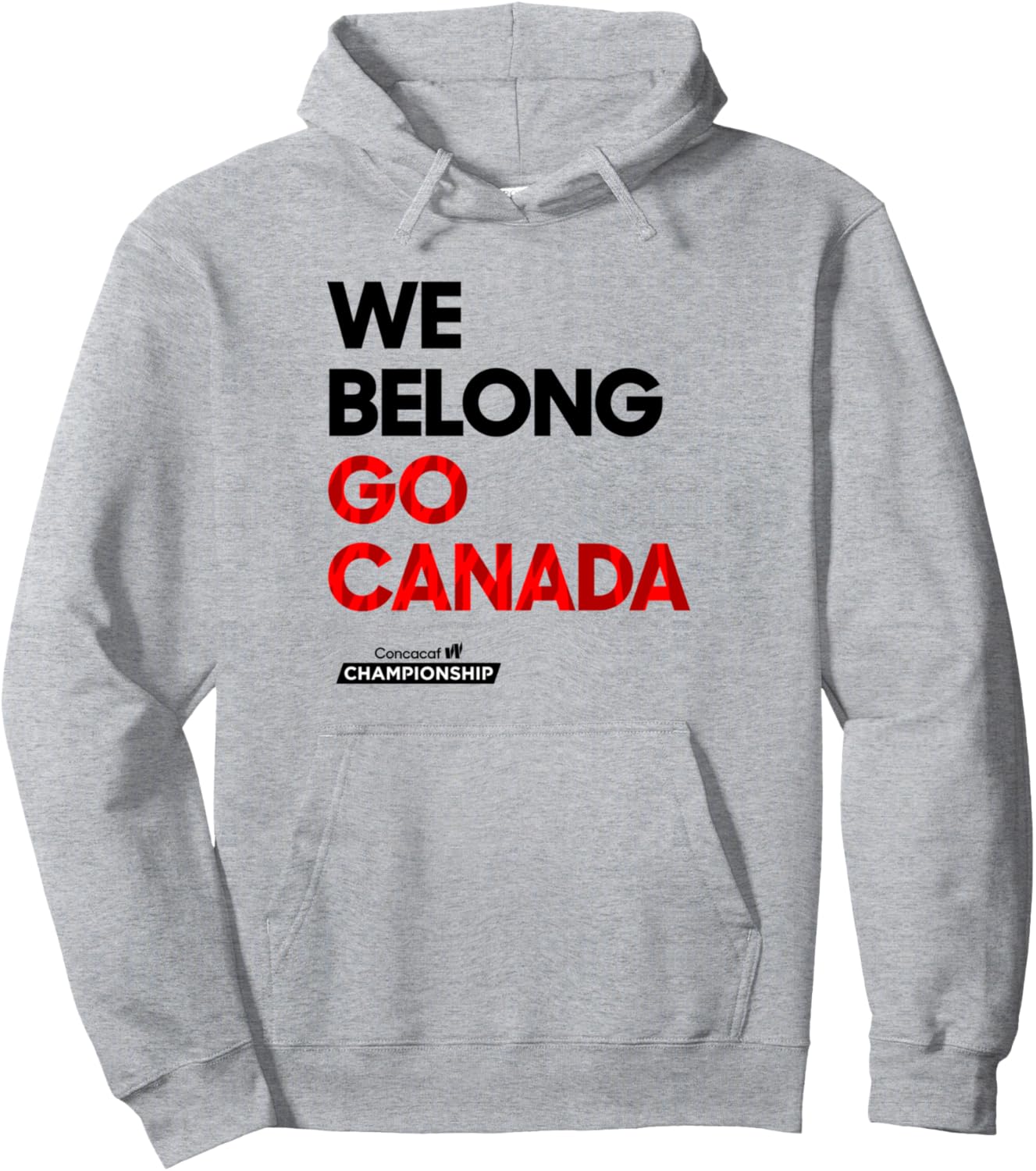 

Худи для отборочных матчей КОНКАКАФ W, серая (серый меланж), размер S Concacaf Champions League