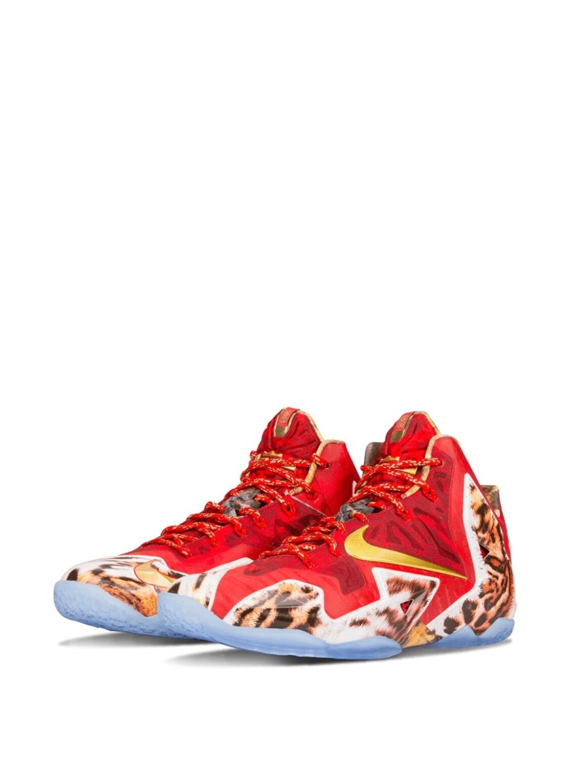 Nike кроссовки Lebron XI Premium, мультиколор — фото 2