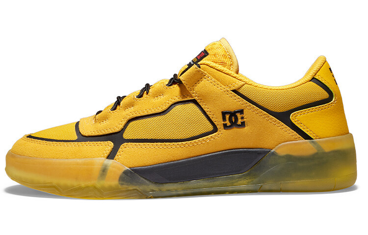 

Кроссовки DC Shoes Skateboarding Shoes Men Low-top Yellow, цвет Sunflower