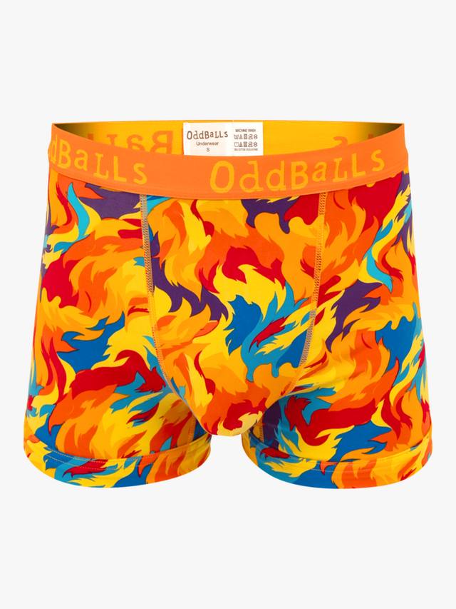 

Великолепные боксерские шорты balls of fire OddBalls, цвет Orange/Multi