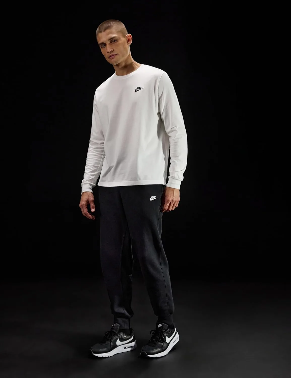Мужские кроссовки Nike Air Max SC CW4555, белый/черный — фото 3