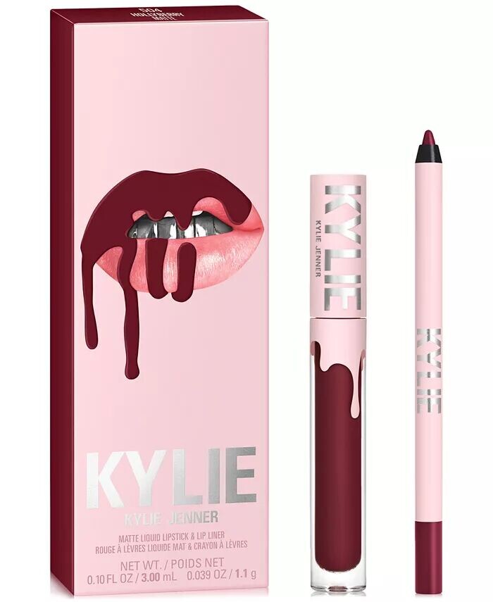 

2 шт. Матовый набор для губ Kylie Cosmetics, цвет 802 Candy K