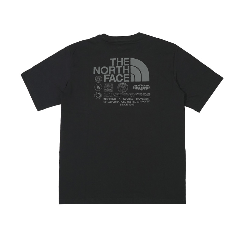 

THE NORTH FACE Футболка Unisex Cosmic Black, Черный, THE NORTH FACE Футболка Unisex Cosmic Black
