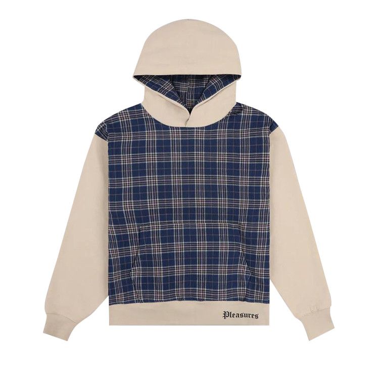 

Худи Pleasures Career Contrast Plaid Hoodie, Tan