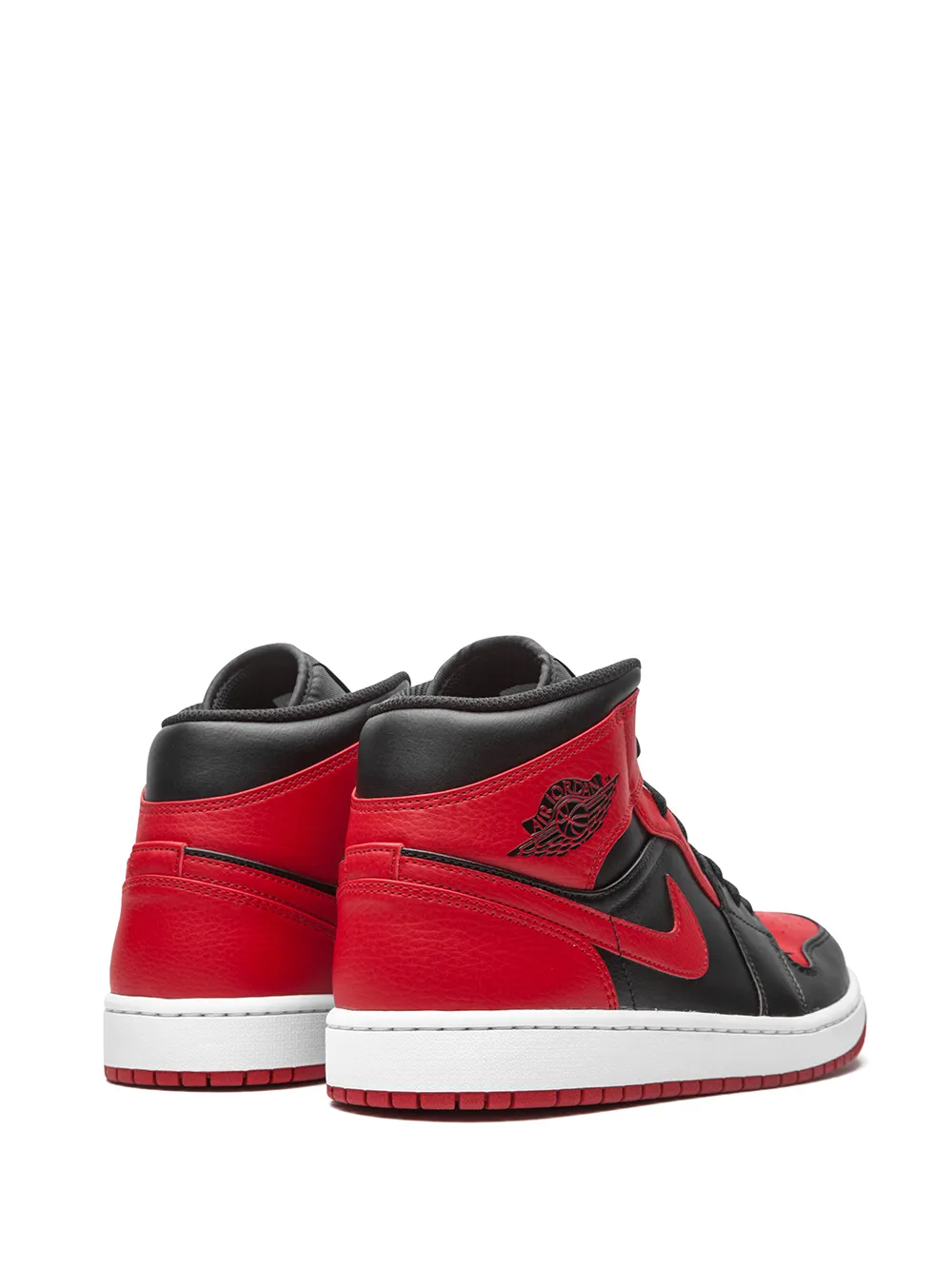 Кроссовки Air  1 Mid Banned 2020 Jordan, черный — фото 3