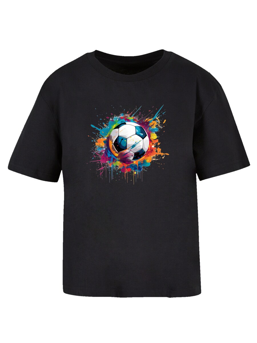 

Футболка F4NT4STIC Bunte FuГџball, Black