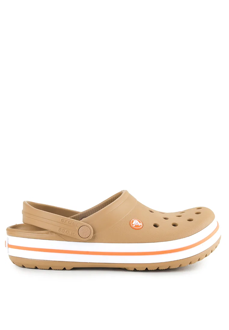 Сандалии, Crocband, Crocs, цвет Umber