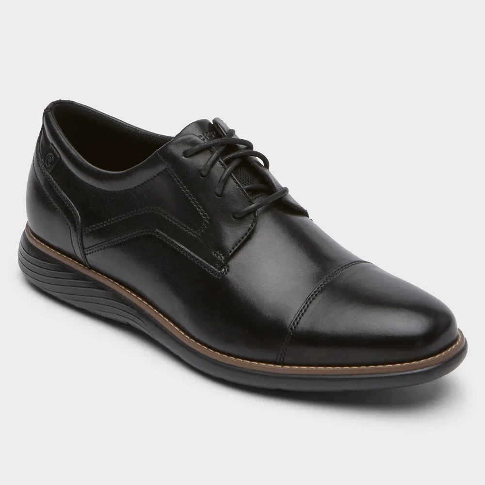 Мужские чёрные оксфорды Garett Cap Toe от Rockport