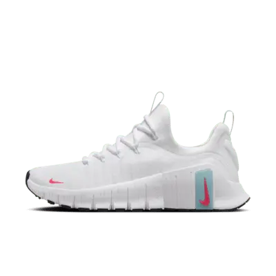 

Кроссовки Nike Free Metcon 6, цвет White/Denim Turquoise/Black/Hot Punch