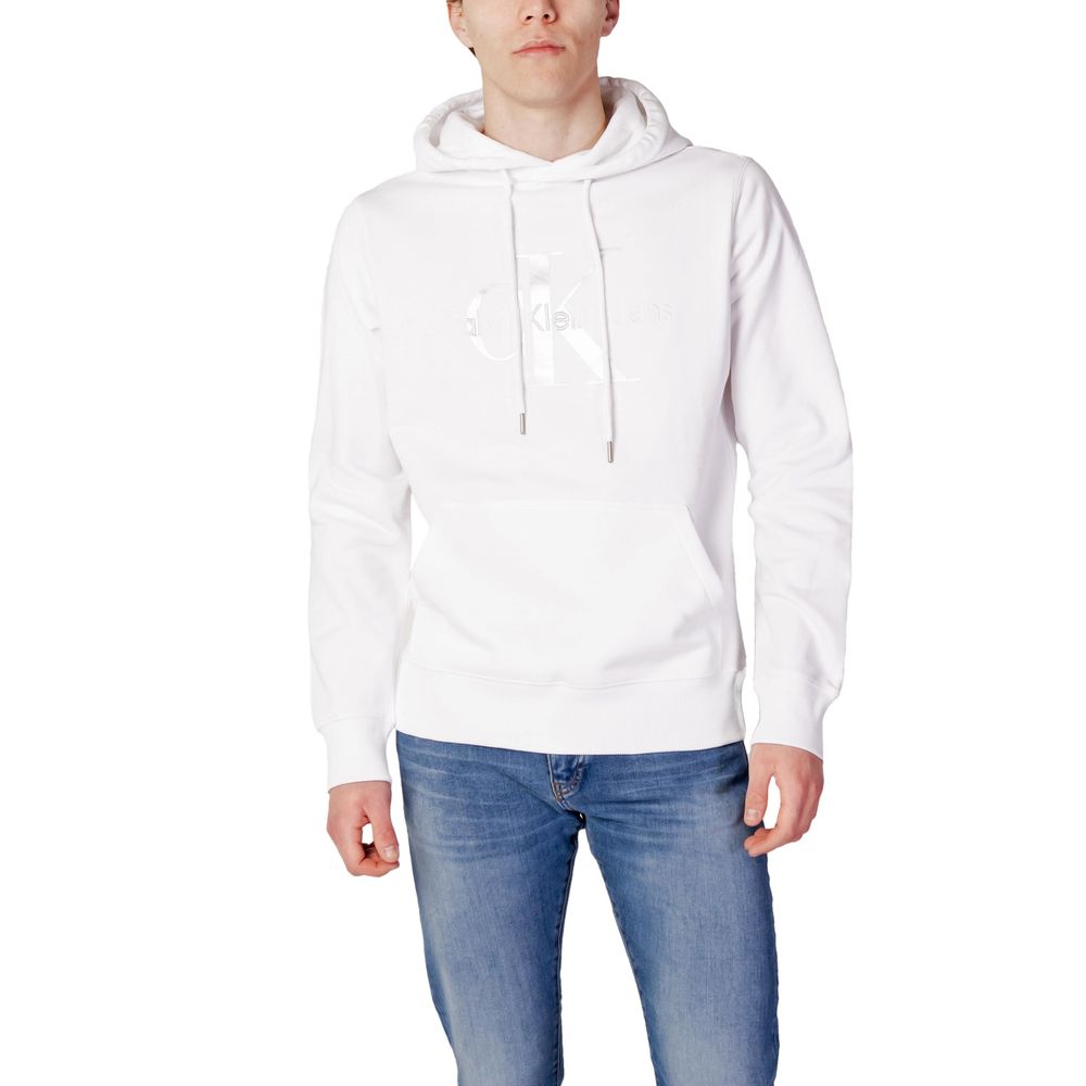 

Серебряный хлопковый свитер Calvin Klein Jeans