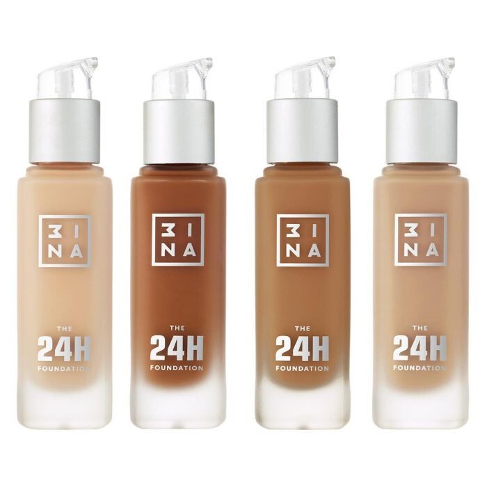 

Тональная основа The 24h Foundation Base de Maquillaje 3Ina, 630 Medium Yellow