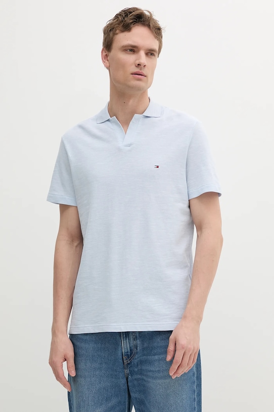 

Хлопковая поло Tommy Hilfiger, синий