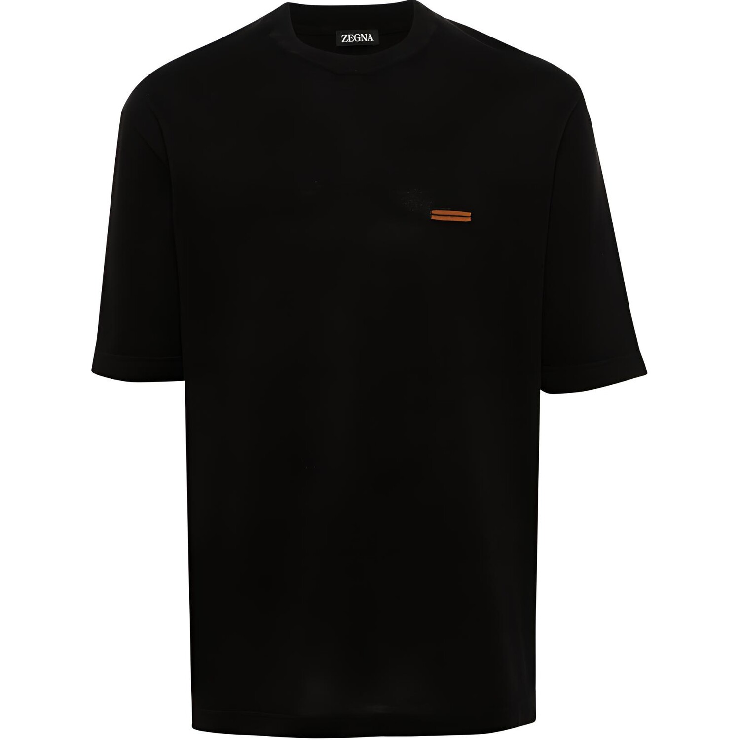 

Футболка мужская черная Zegna, черный