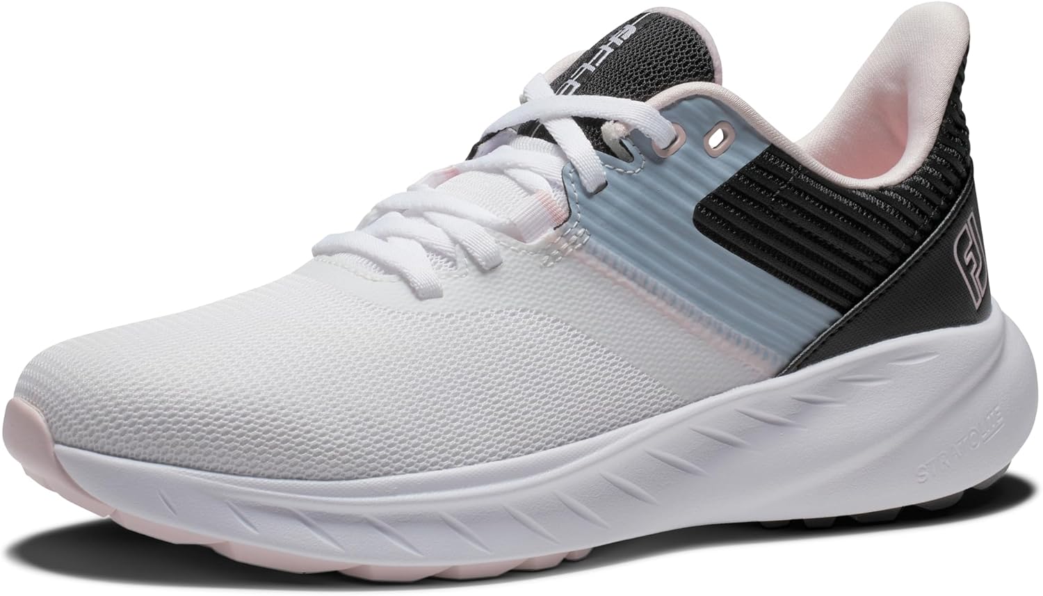 

Женские гольф-кроссовки FootJoy FJ Flex прошлых сезонов, белый/черный/розовый