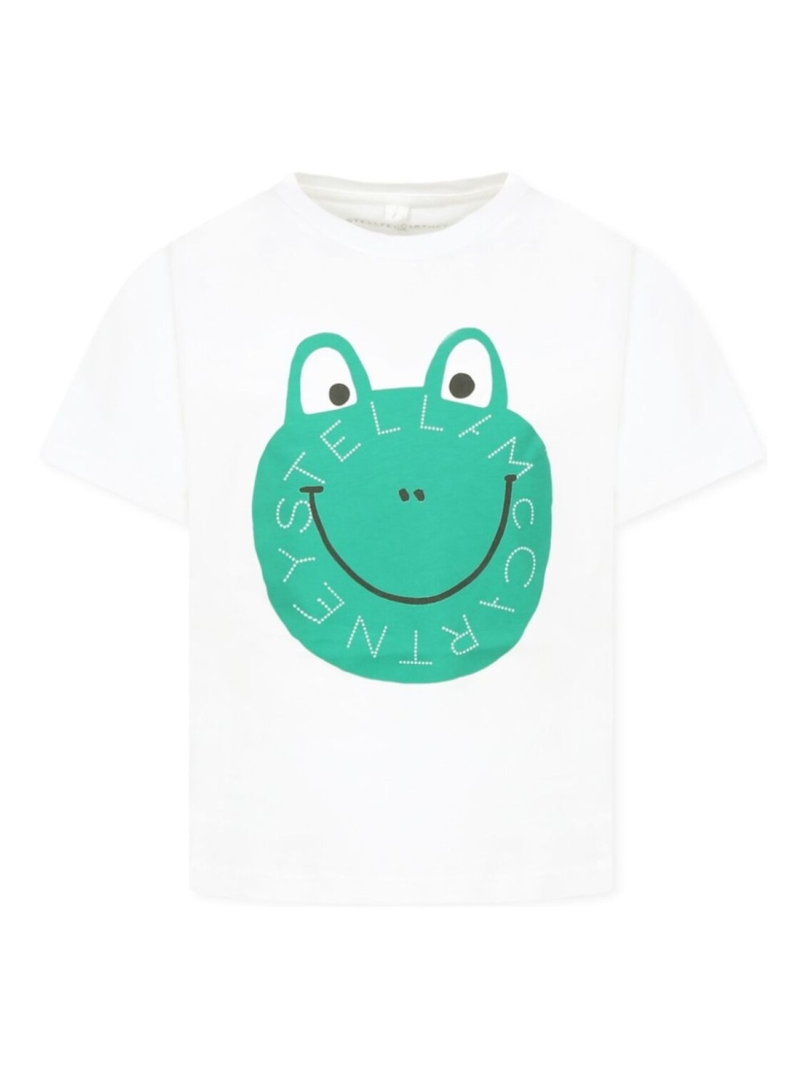 

Футболка с принтом лягушки Stella McCartney Kids, белый