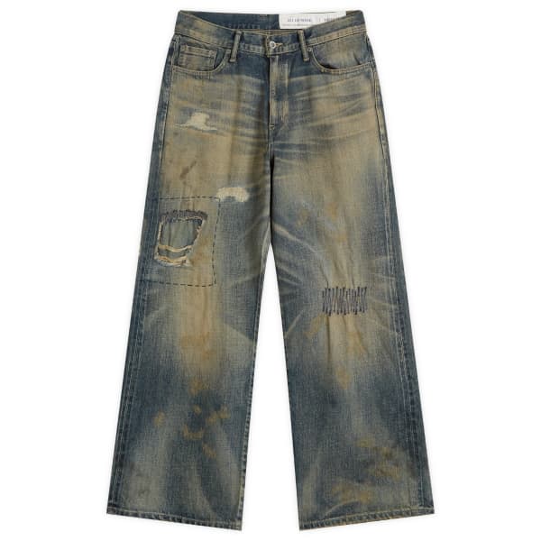 

Широкие брюки Savage denim dp Neighborhood, индиго