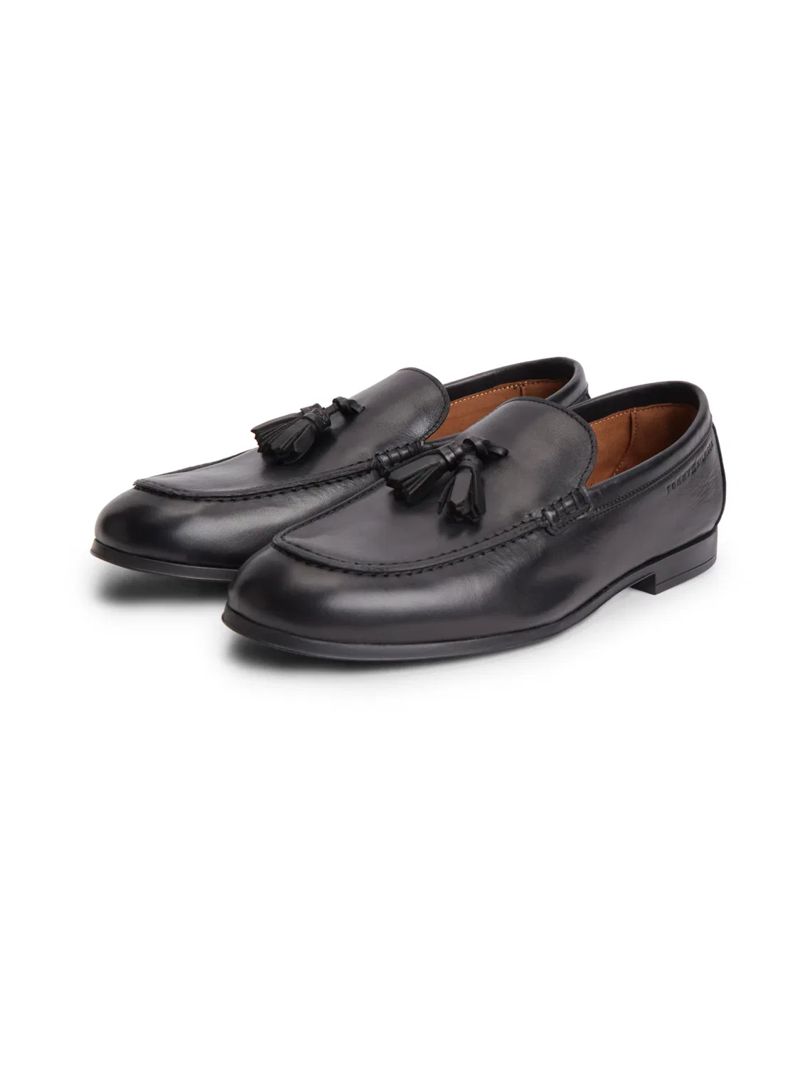 Низкие туфли Tommy Hilfiger, Black — фото 2