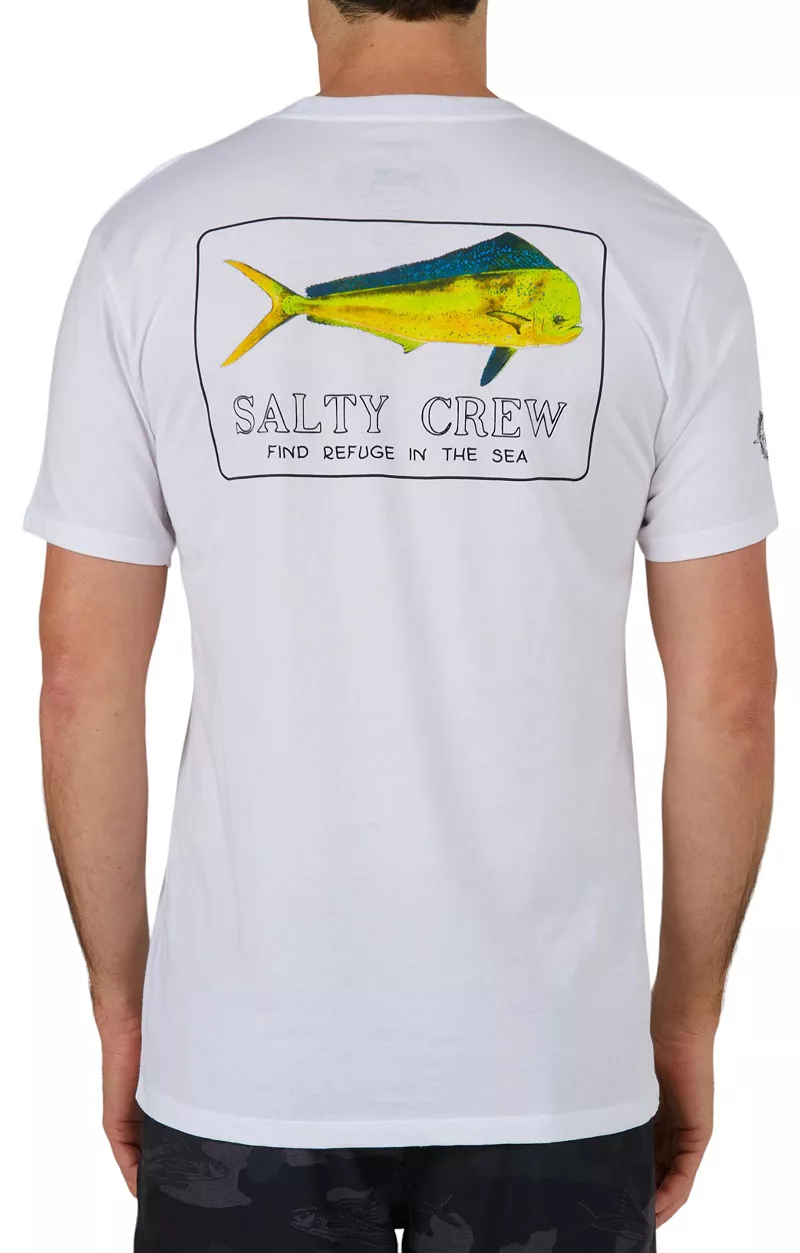 

Мужская футболка с наполнителем Salty Crew, белый