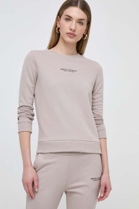 

Толстовка Armani Exchange, бежевый