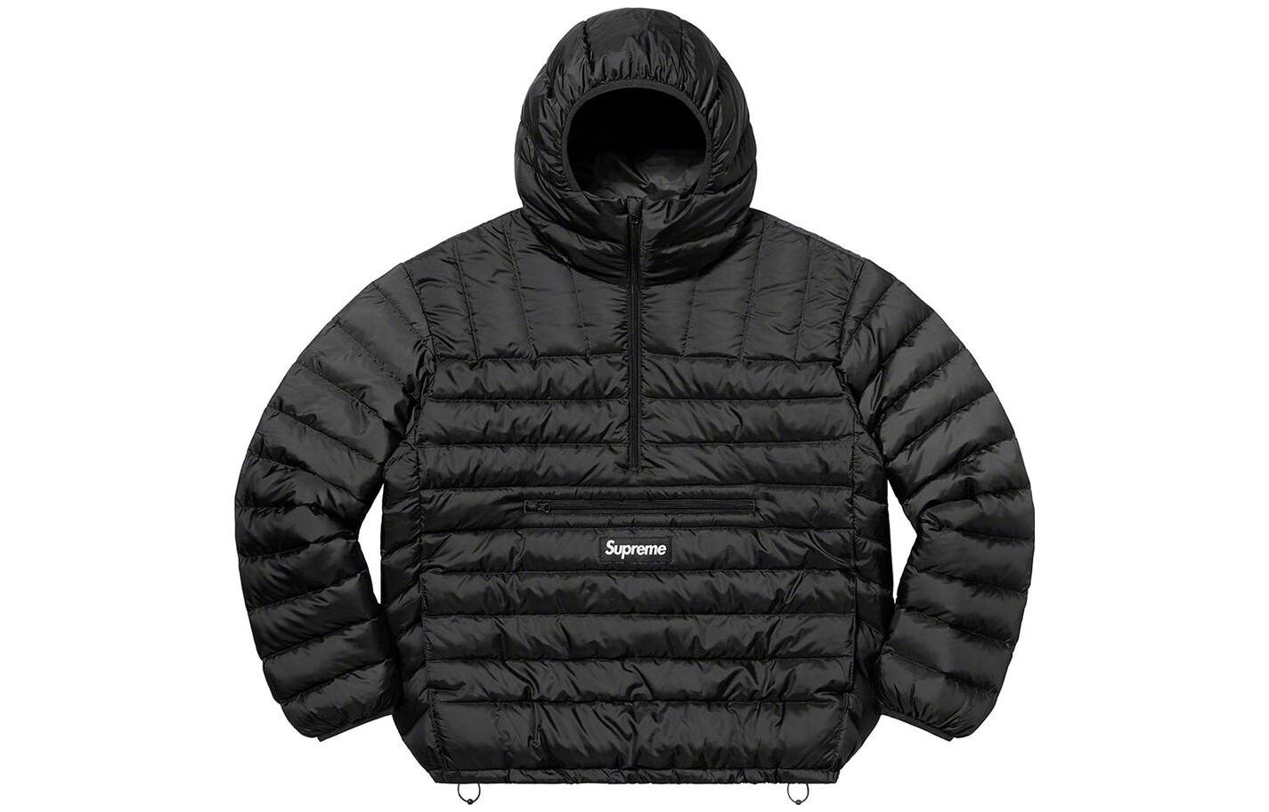 

Пуховик Supreme, синий / белый