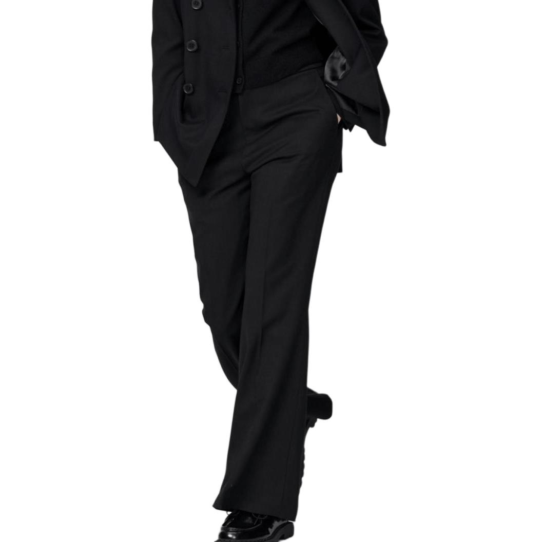 

Брюки Clare Waight Keller C Collection FW25 Casual UNIQLO, черный