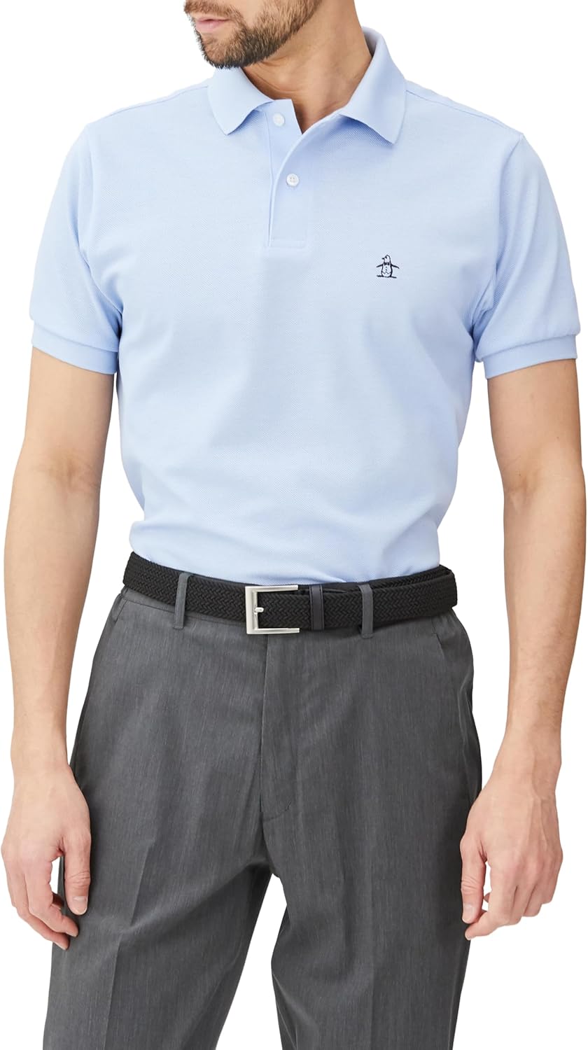 

Рубашка-поло Muningwear MJMXJA00 с коротким рукавом, изготовлена в Японии, долговечная, One Point, классическая, срок службы 10 лет, для гольфа, мужская Munsingwear