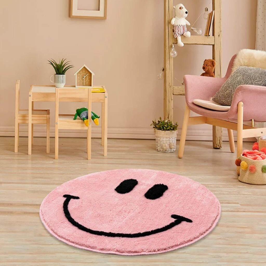 

Mijolnir, Pink- CHL1252, Розовый, коврики для ванной, 1450 г/м², 100% полиакрил