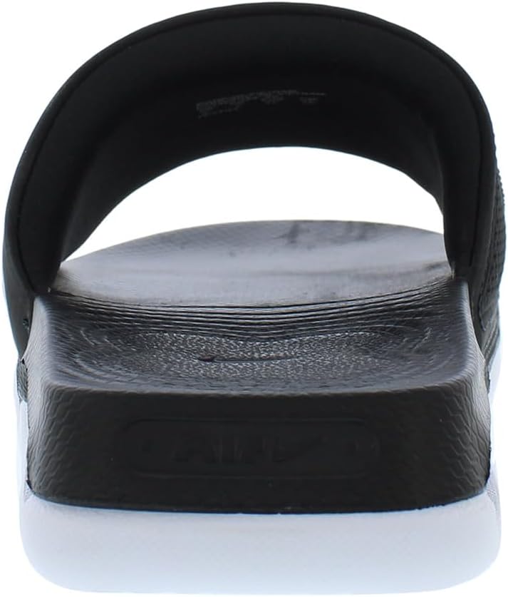 Мужские спортивные сандалии Nike Air Max Cirro Just Do It Solarsoft Slide, Black Silver White — фото 4