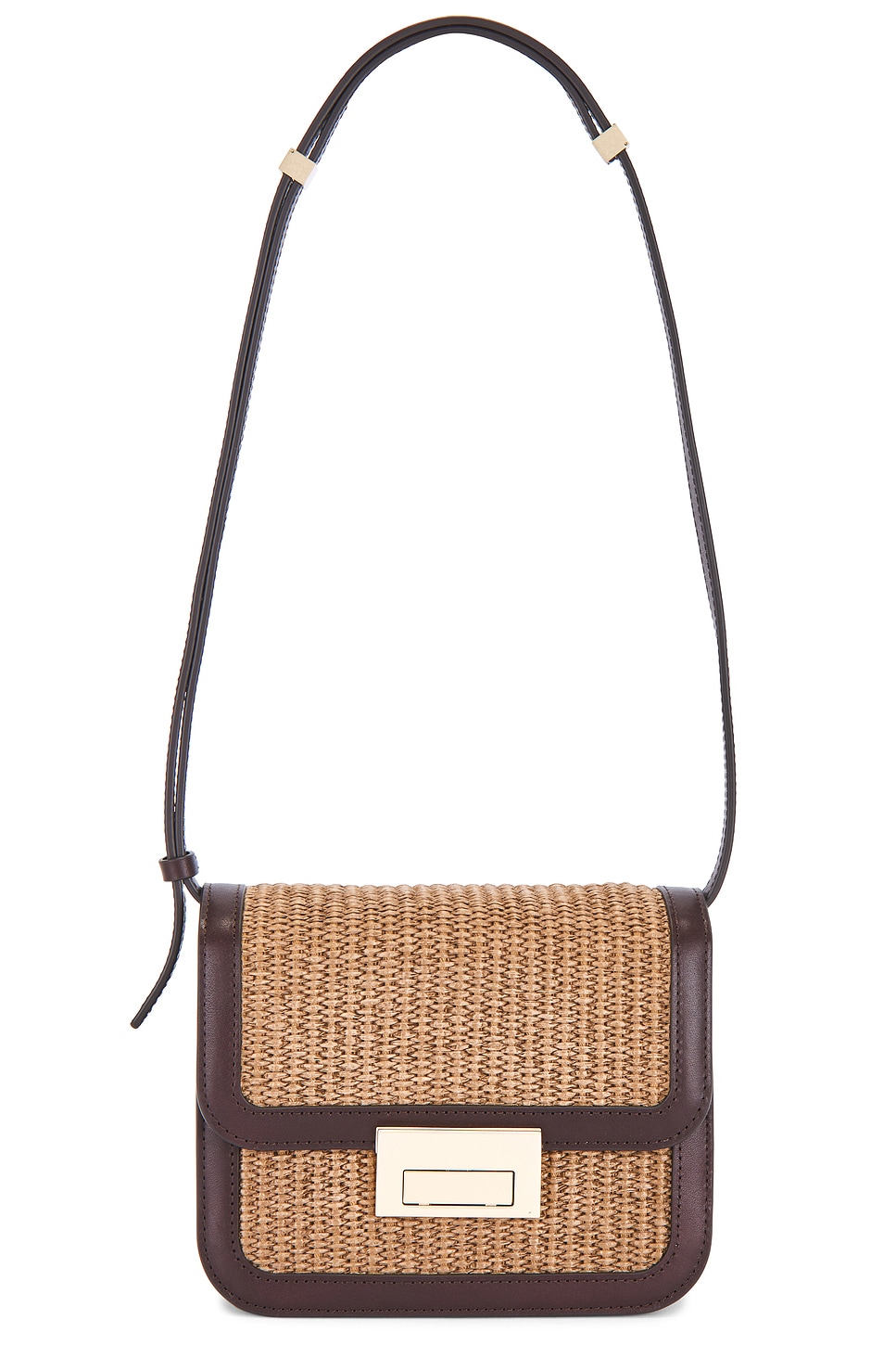 

Desi сумка на плечо с замком Loeffler Randall, espresso