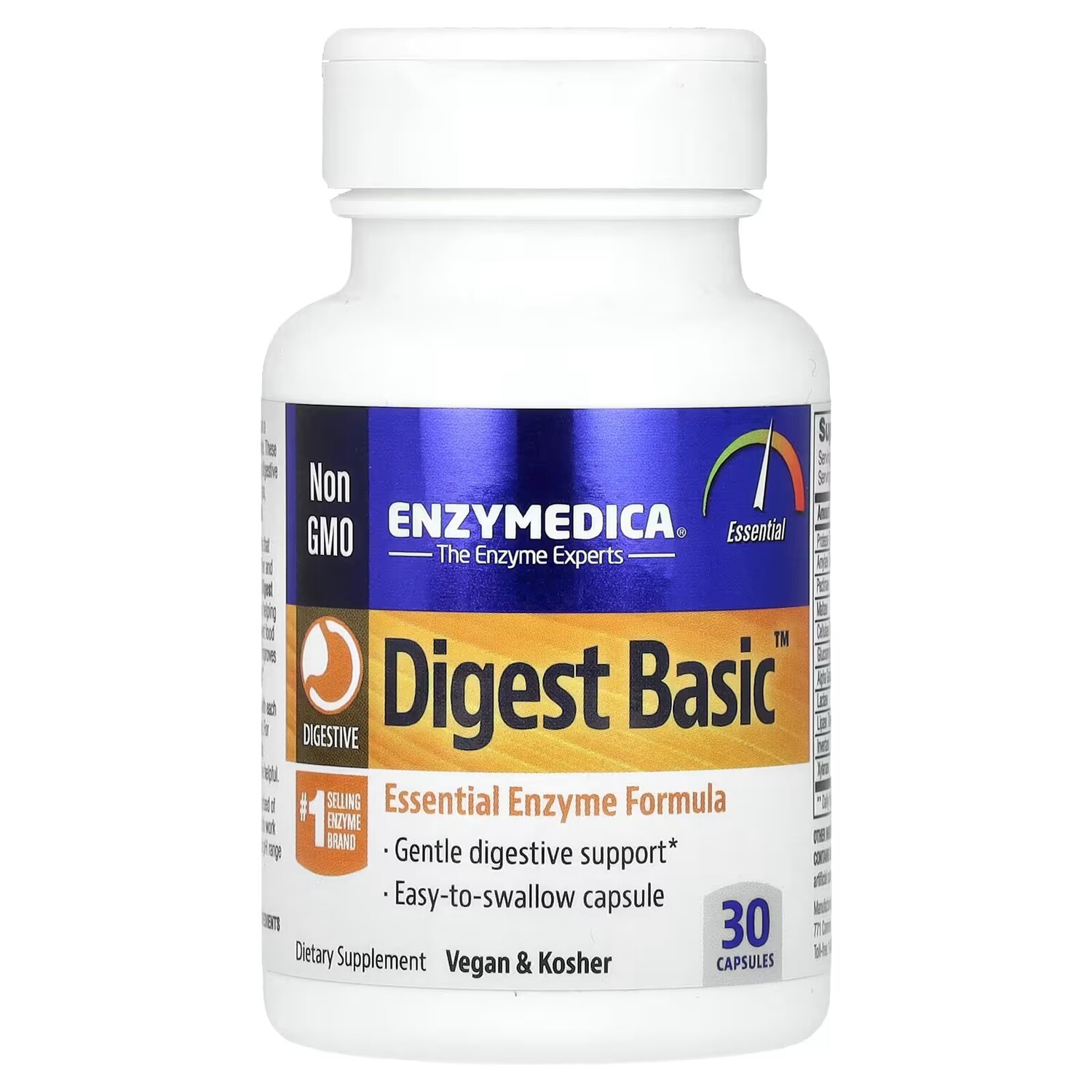 

Добавка Enzymedica Digest Basic, 30 капсул