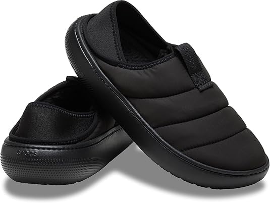 

Мужские классические мягкие тапочки Crocs, черный