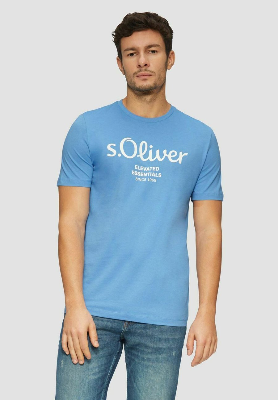

Футболка s.Oliver Print T-shirt, Blau/Blue, Синий, Футболка s.Oliver Print T-shirt, Blau/Blue