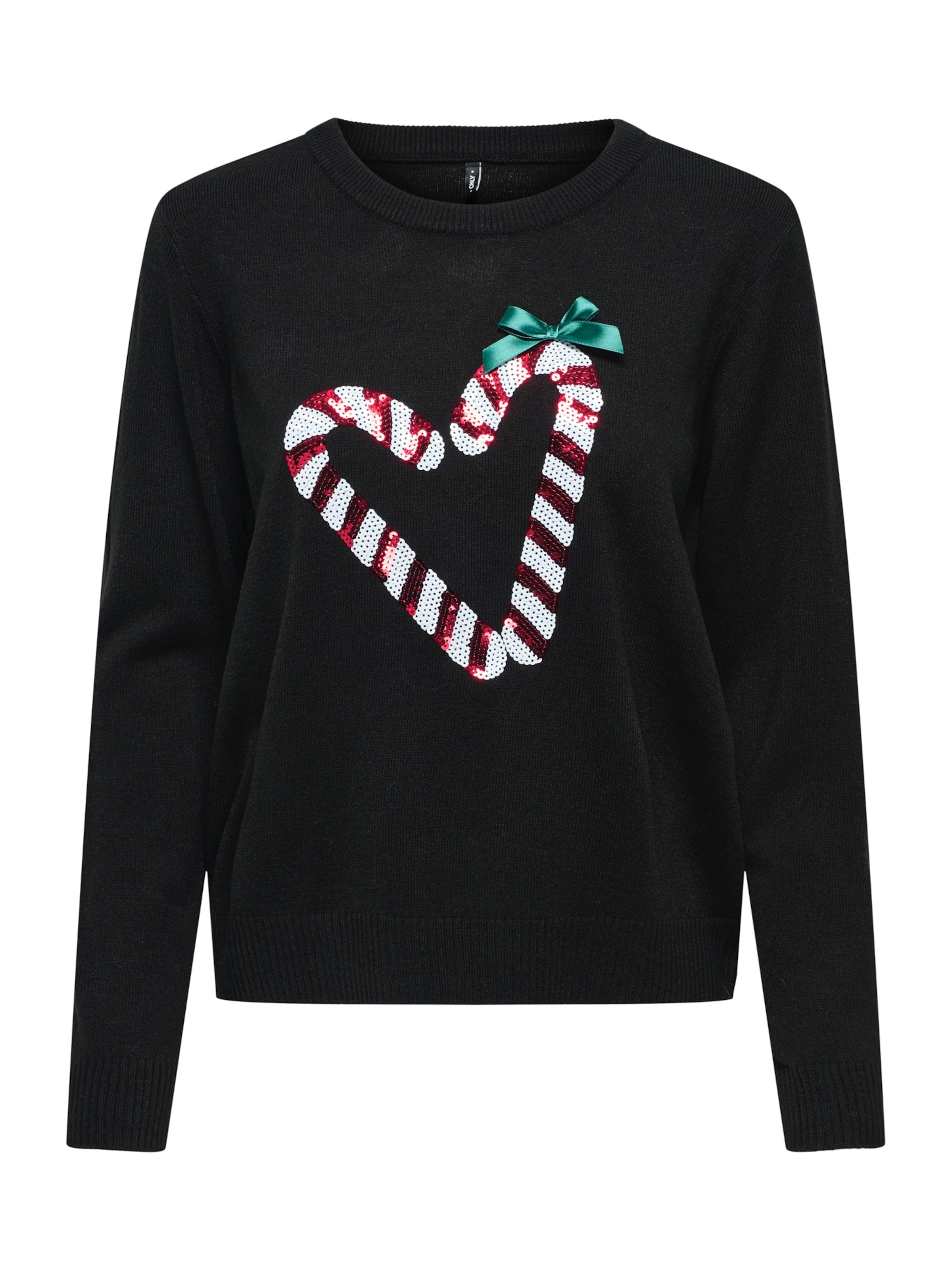 

ONLY Свитер 'ONLXMAS SHINE' в черном цвете