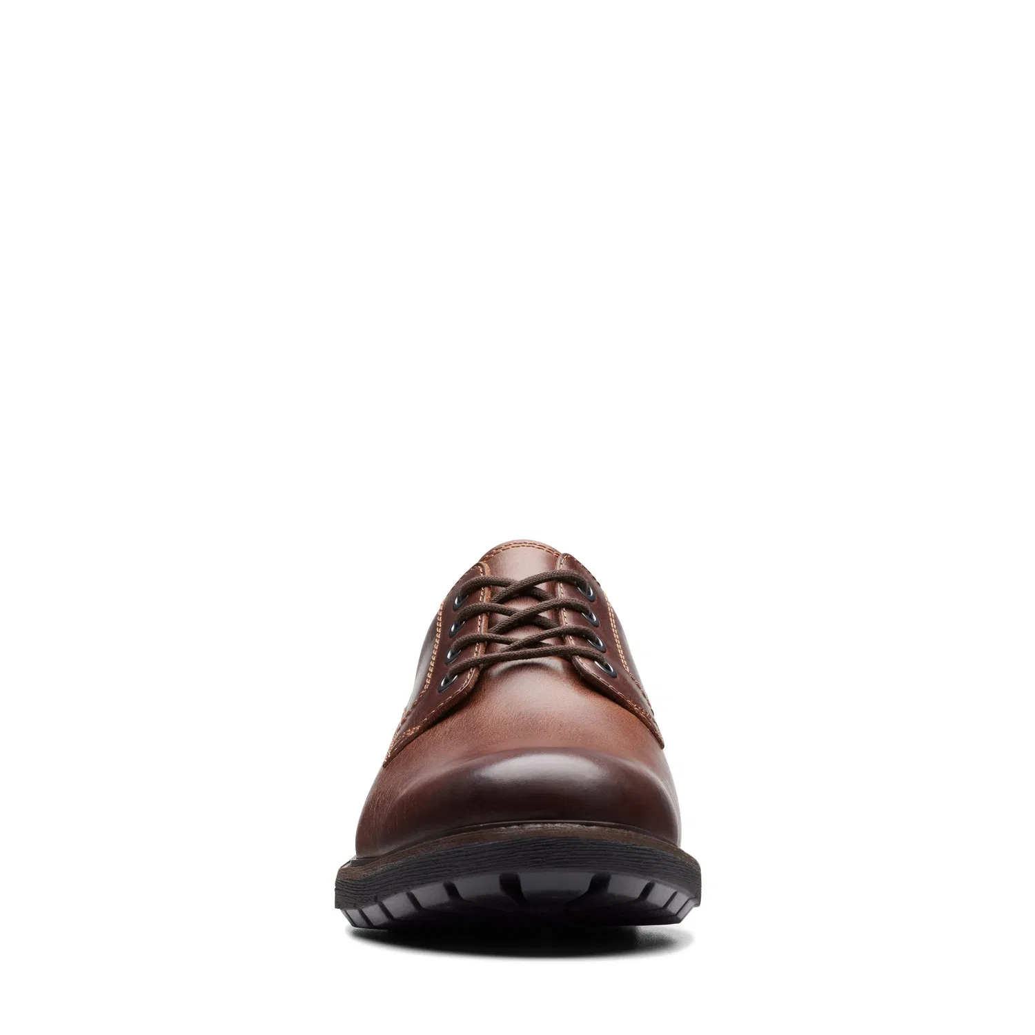 Дерби Clarks Batcombe Tie из темно-коричневой кожи, коричневый — фото 3