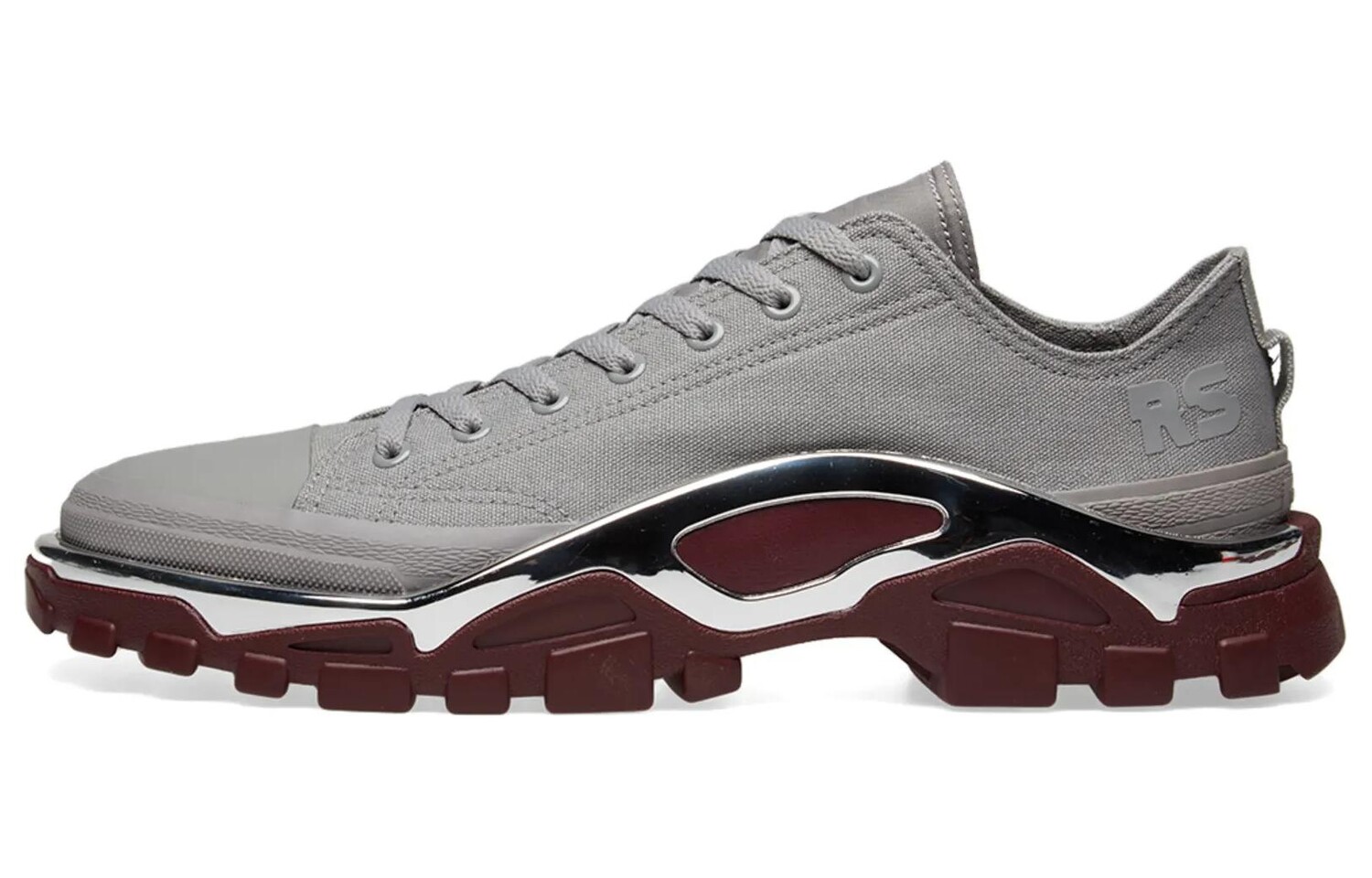 Кроссовки adidas Detroit Runner Raf Simons Grey Maroon, серый