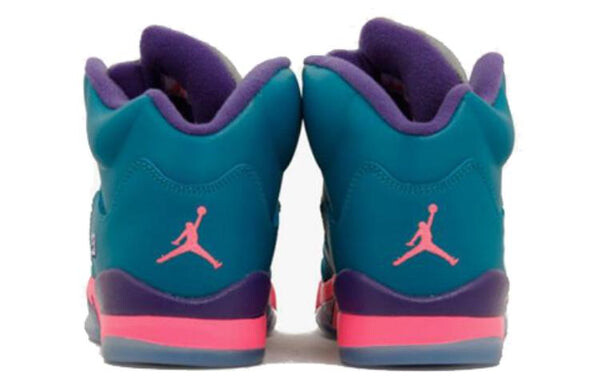Кроссовки 5 retro 'teal' Air Jordan, мультиколор — фото 2
