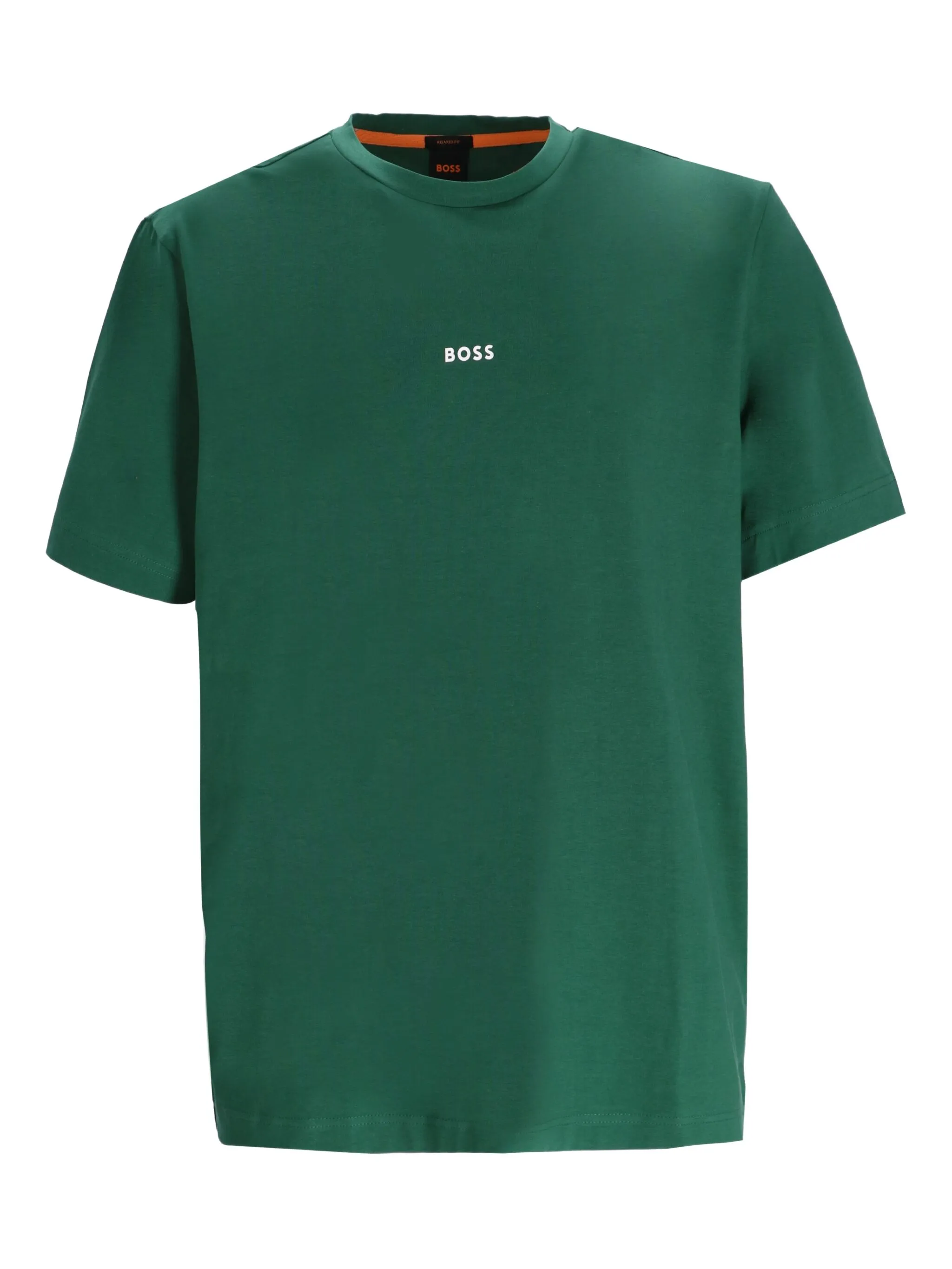 

Футболка с логотипом Boss, зеленый