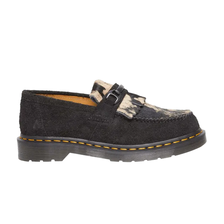 

Лоферы Adrian Snaffle Hair On Loafer 'Black Beige', черный