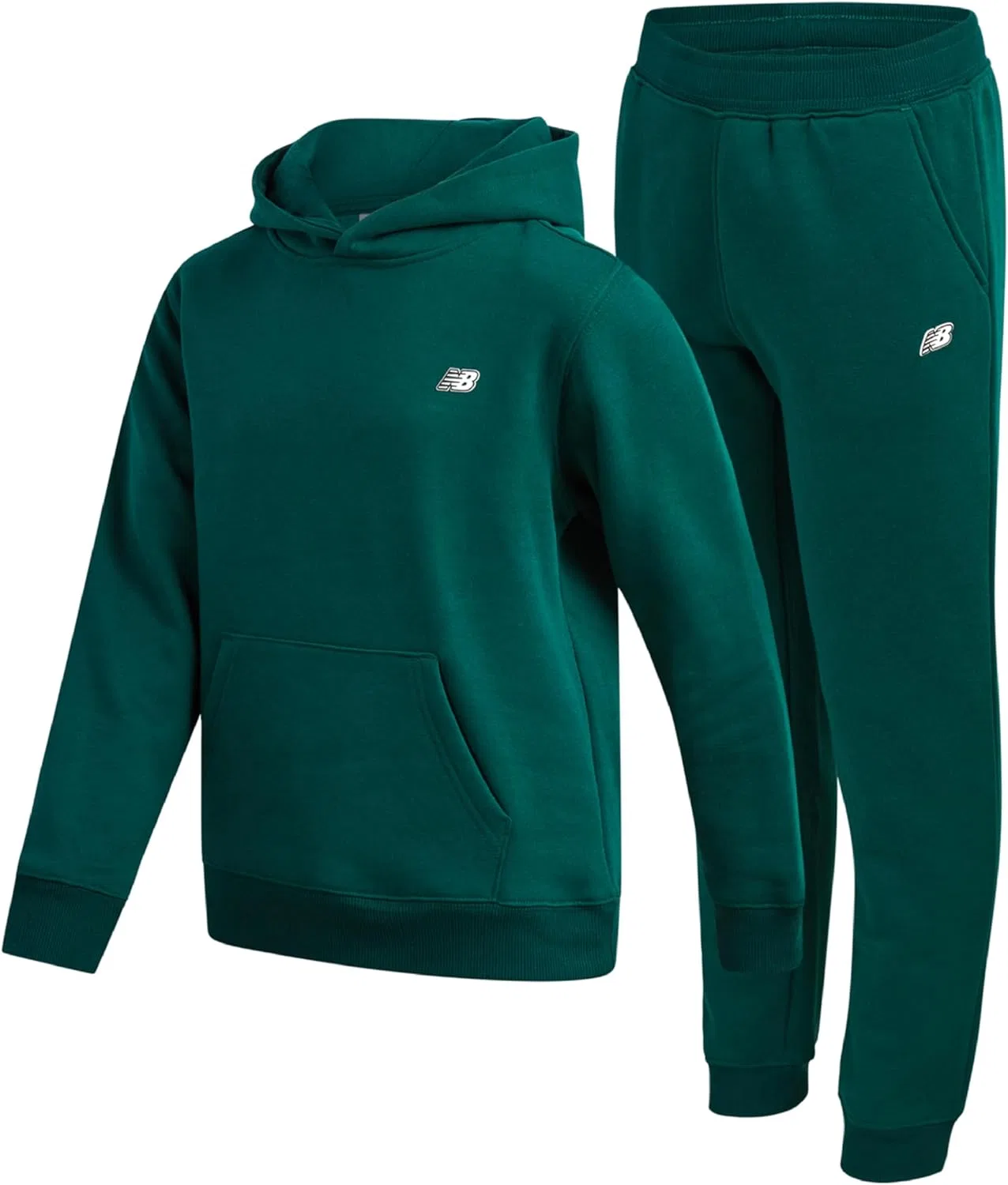 Спортивный костюм из флиса New Balance, 2 предмета, цвет Marsh Green