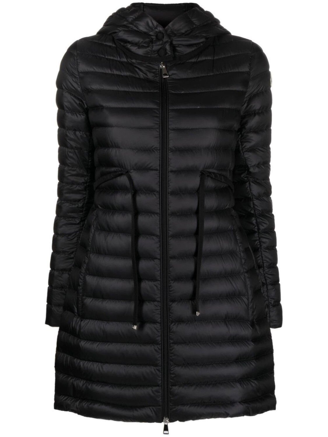 

Moncler пуховик Barbel с капюшоном, черный