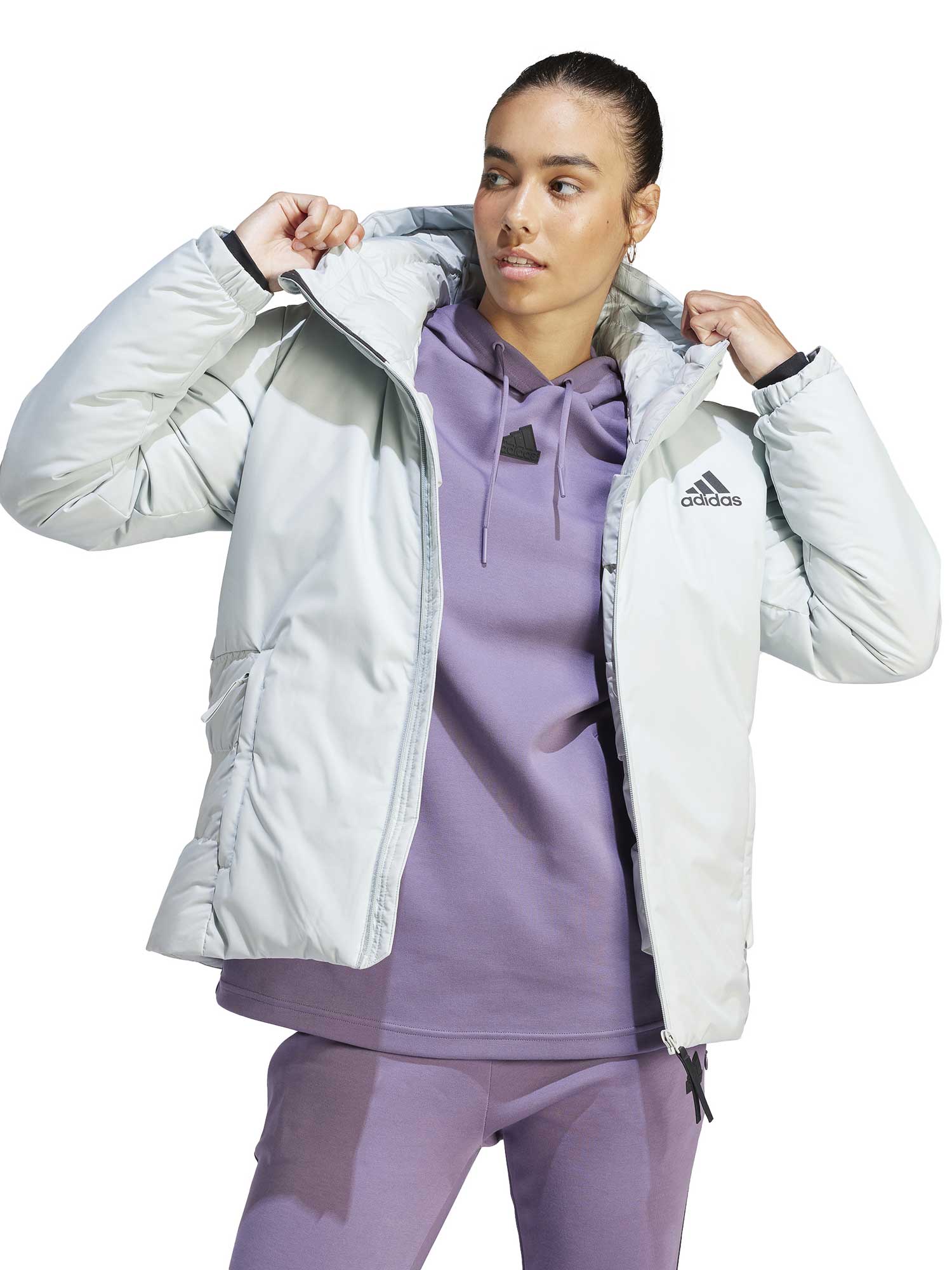 

Куртка Adidas Sportswear Traveer COLD.RDY, серый