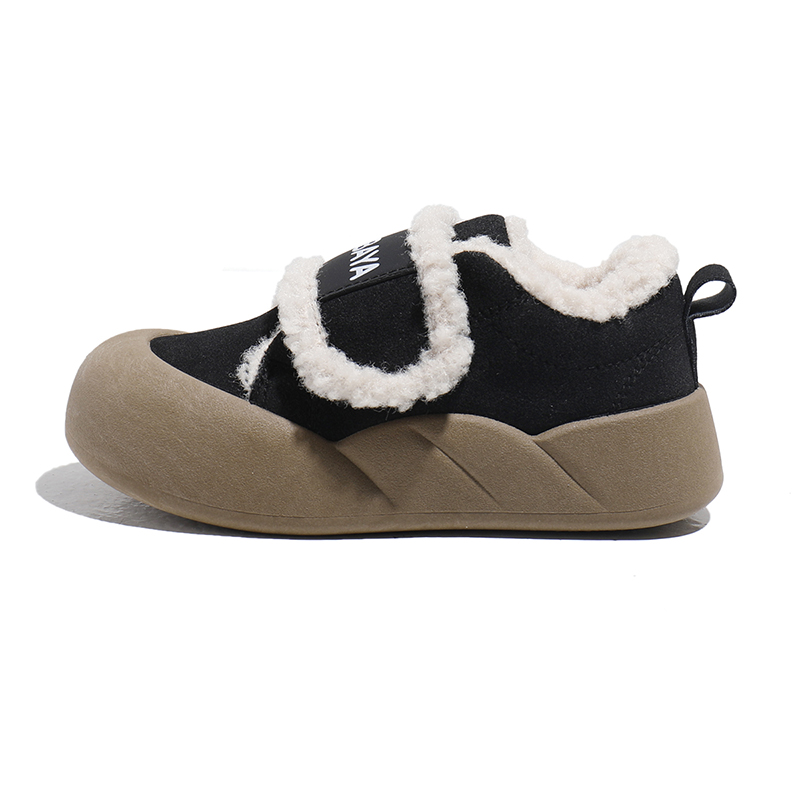 

Универсальные термообуви для детей из искусственной кожи Kids Lifestyle Babaya, черный